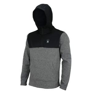 Spyder Men's Racer 1/4 Zip Pullover Hoodie | size S